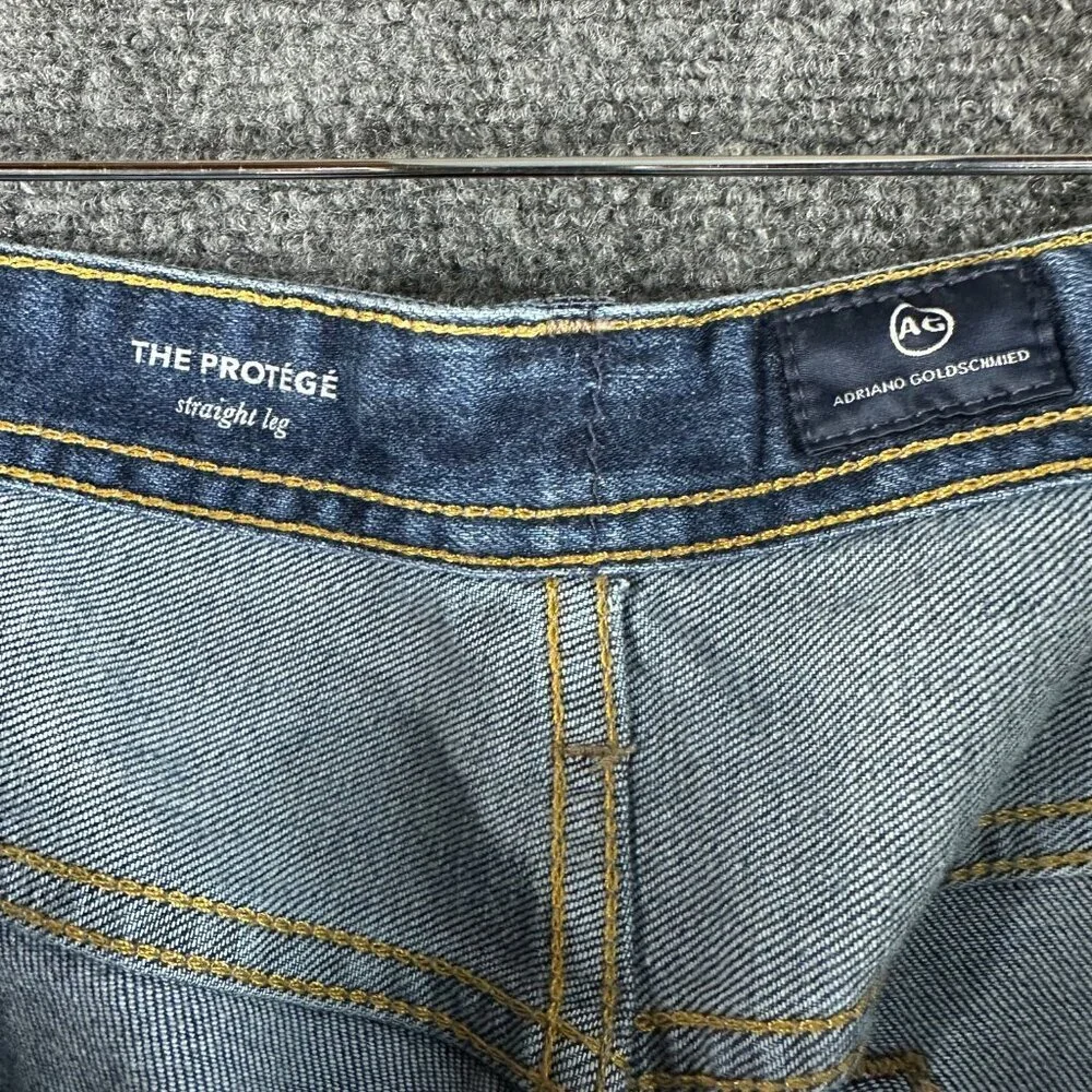 AG Adriano Goldschmied Jeans Mens 38 The Protege Straight Leg Cotton Stretch - Picture 5 of 9